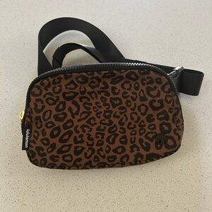 Lululemon Everywhere Belt Bag with Long Strap 1L Leopard